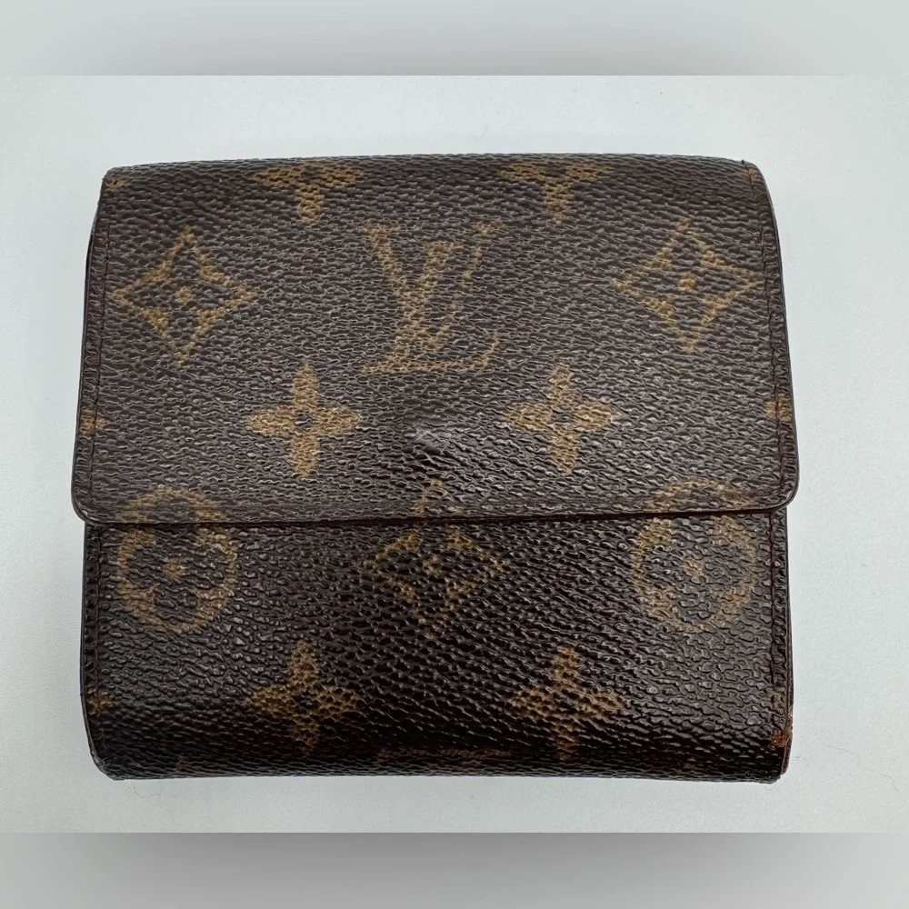 Louis Vuitton Brown Monogram Wallet | Fair Condition